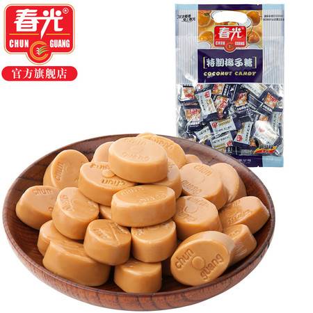 春光食品 海南特產 糖果 東郊椰林 特制椰子糖228g 袋裝 椰子味